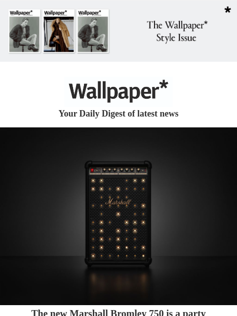 futureplc newsletter: A go-anywhere party speaker