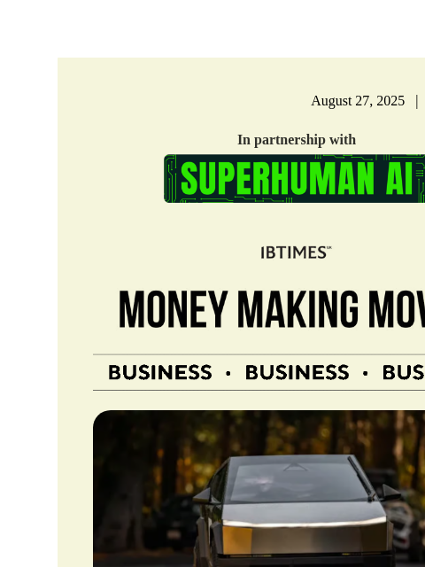 beehiiv newsletter: Did Elon Musk’s Cybertruck Hype Just Crash Into Re...