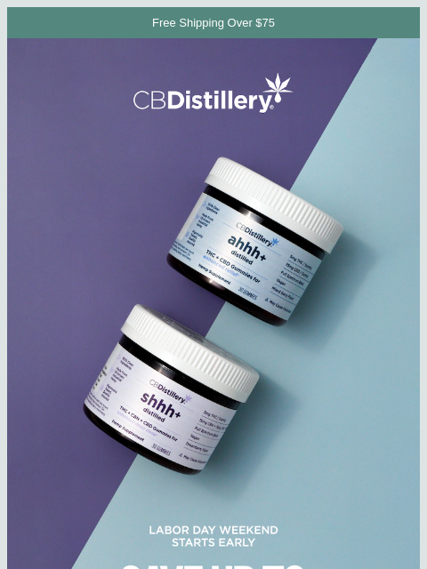 thecbdistillery newsletter: Kick Your Feet Up and Save