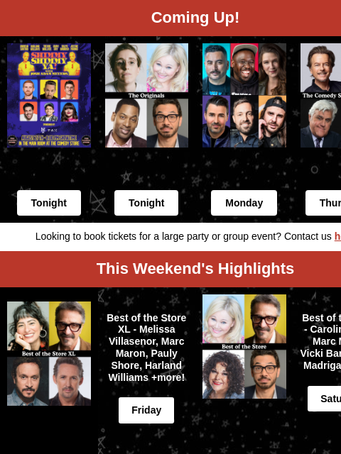 comedystore newsletter: Stavros Halkias, Ralph Barbosa, Andrew Santino, Ma...