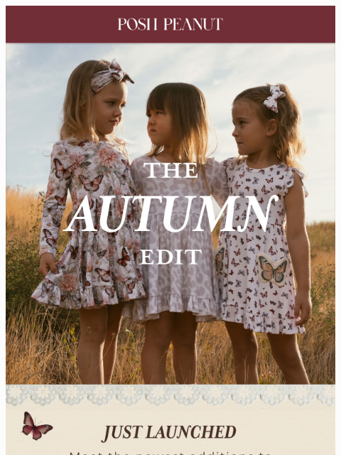 poshpeanut newsletter: Don't Miss Your Fall Essentials 🍂🥀