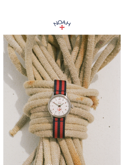 noahny newsletter: Noah x Timex MK1 Anchor Watch