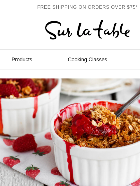 surlatable newsletter: 🍓 Late summer's juiciest reward.