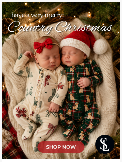 spearmintlove newsletter: NEW: Country Christmas Collection 🎁