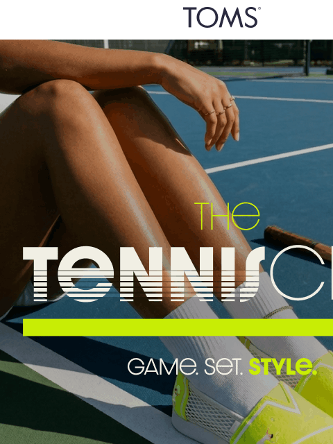 toms newsletter: The Tennis Club is Now LIVE