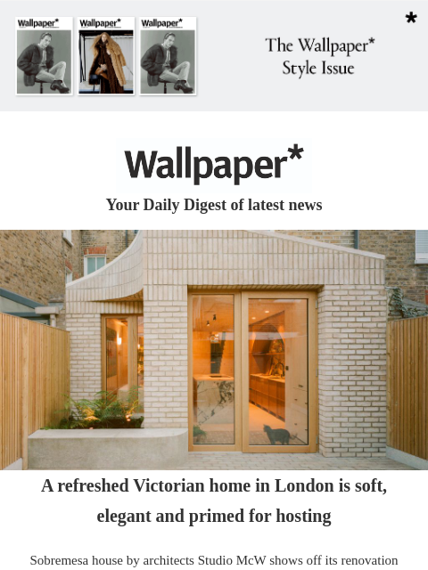 futureplc newsletter: A refreshed Victorian home primed for hosting