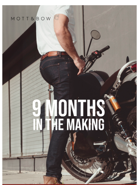 mottandbow newsletter: It took us 9 months to craft these.