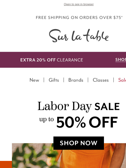 surlatable newsletter: 🍴 Upgrade Your Kitchen This Labor Day