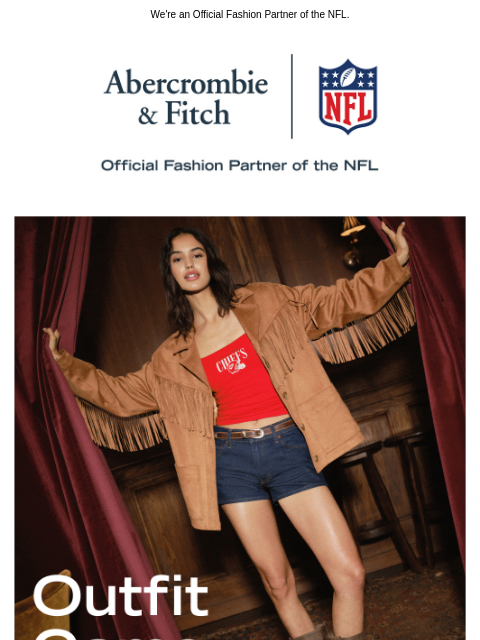 abercrombie newsletter: Kicking off something BIG.