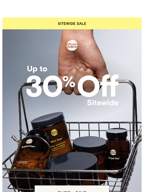 moonjuice newsletter: get up to 30% off