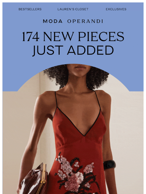 modaoperandi newsletter: WHAT'S NEW: Shop the week's latest pieces now