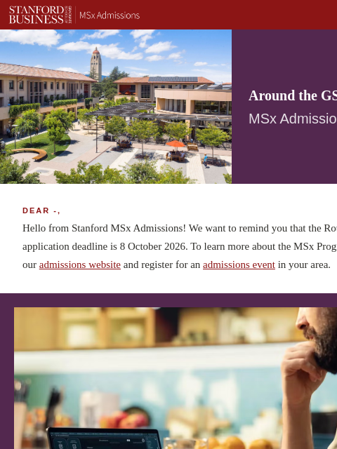 stanford newsletter: Around the GSB | August 2026