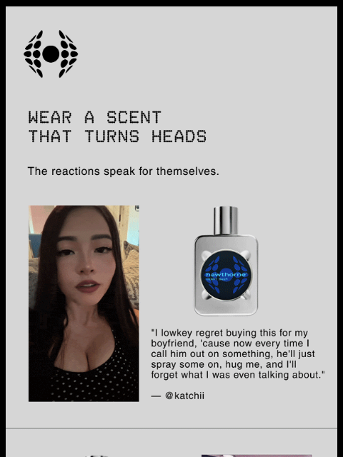 hawthorne newsletter: Smell Like Her Type