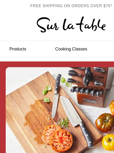 surlatable newsletter: Labor Day spotlight: Up to 60% off Viking.