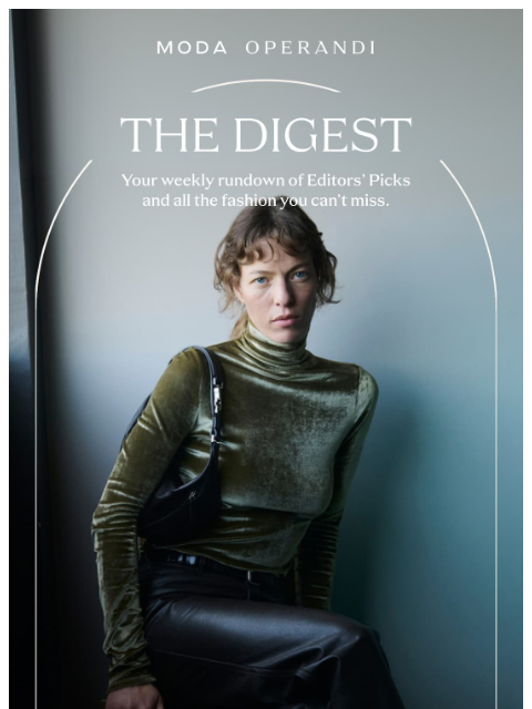 modaoperandi newsletter: Chic’s not dead…