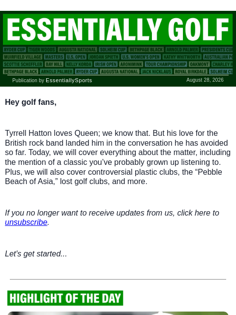 newsbreakexpress newsletter: Hatton Solves the Song Puzzle
