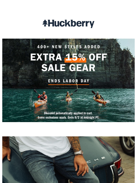 Extra 15% OFF Sale starts NOW, the coolest college campuses in the US, how Burning Man became a cultural phenomenon, and more… Making Huckberry's most comfortable sneakers isn't easy work, but