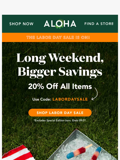 aloha newsletter: Your long weekend forecast is here
