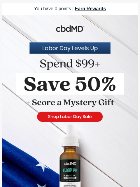 cbdmd newsletter: Summer's Biggest Sale Won't Last Forever