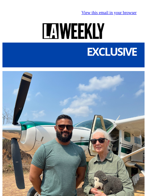 laweekly newsletter: Echoes from Eden at Vroman’s: Author Talk & Signin...