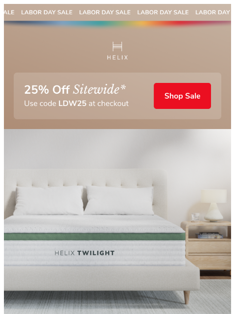helixsleep newsletter: Your dream deal awaits 😴