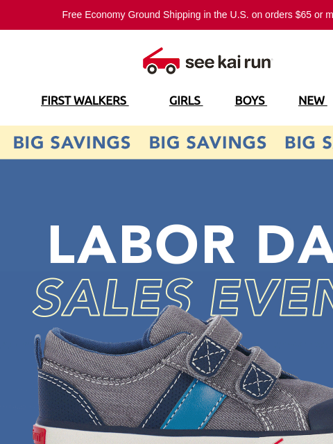 seekairun newsletter: Don't Miss This Labor Day Sale!