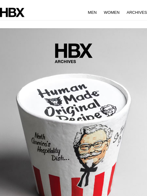 hbx newsletter: HBX Archives Preview: 29 Aug/9AM EST/9PM HKT Relea...