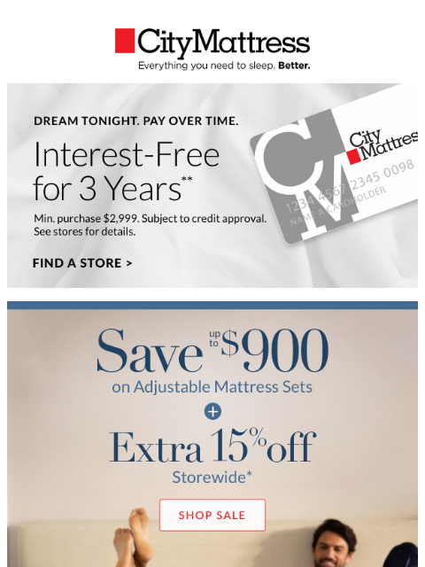 citymattress newsletter: These Labor Day Exclusives Won’t Last Long!
