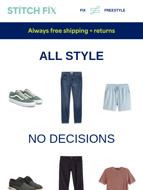 stitchfix newsletter: Your best look is right here