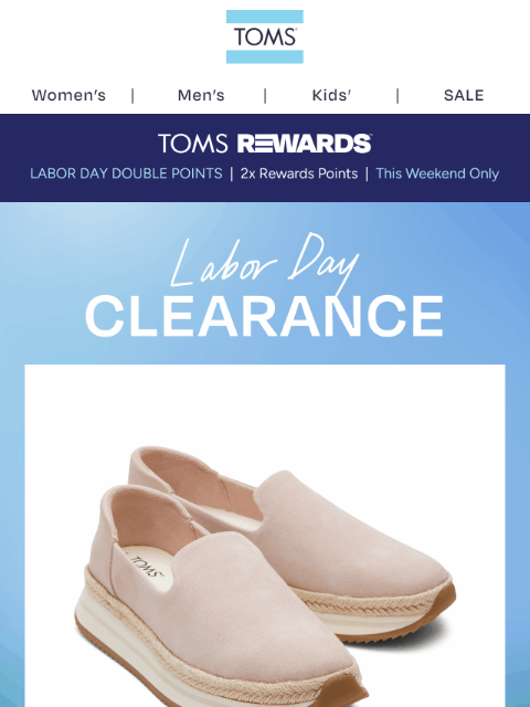 toms newsletter: Take an Extra 30% Off Best Sellers