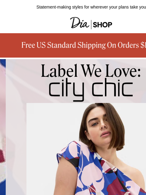 dia newsletter: Label We Love: City Chic 💙