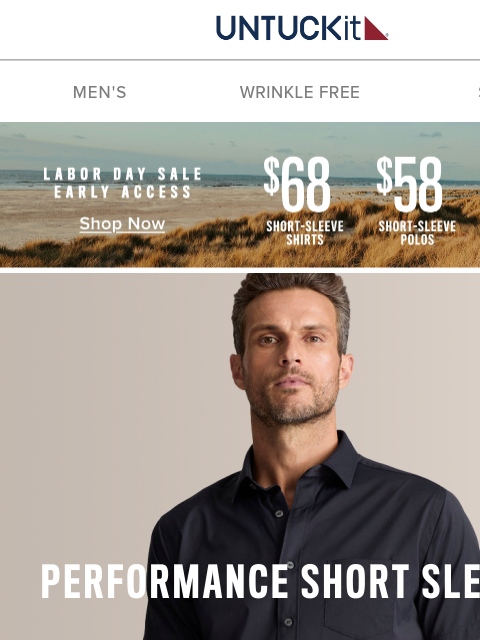 untuckit newsletter: $68 Shirts That Make Your 💪💥