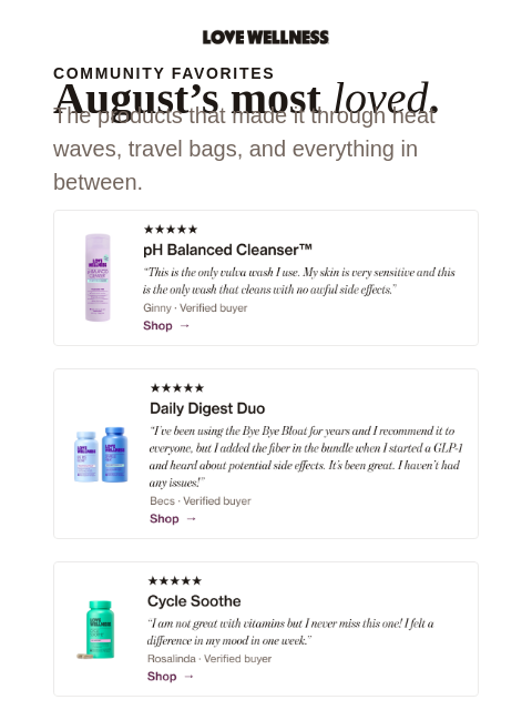 lovewellness newsletter: Singapore approved ✓