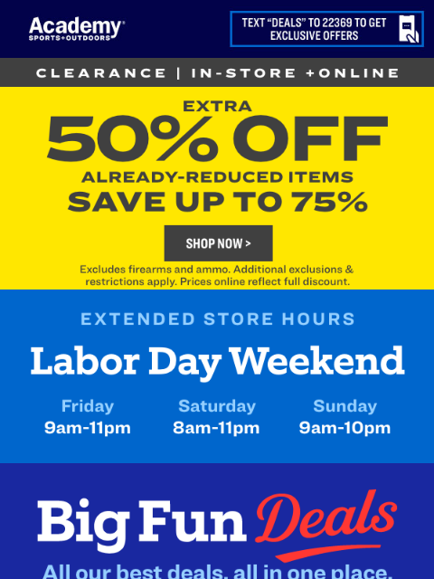 Shop extended hours Friday-Sunday. ‌ ‌ ‌ ‌ ‌ ‌ ‌ ‌ ‌ ‌ ‌ ‌ ‌ ‌ ‌ ‌ ‌ ‌ ‌ ‌ ‌ ‌ ‌ ‌ ‌ ‌ ‌ ‌ ‌ ‌ ‌ ‌ ‌ ‌ ‌ ‌ ‌ ‌ ‌ ‌ ‌ ‌ ‌ ‌ ‌ ‌ ‌ ‌ ‌ ‌ ‌ ‌ ‌ ‌ ‌ ‌ ‌ ‌ ‌ ‌ ‌ ‌ ‌ ‌ ‌ ‌ ‌ ‌ ‌ ‌ ‌ ‌ ‌ ‌ ‌ ‌ ‌ ‌ ‌ ‌ ‌ ‌ ‌