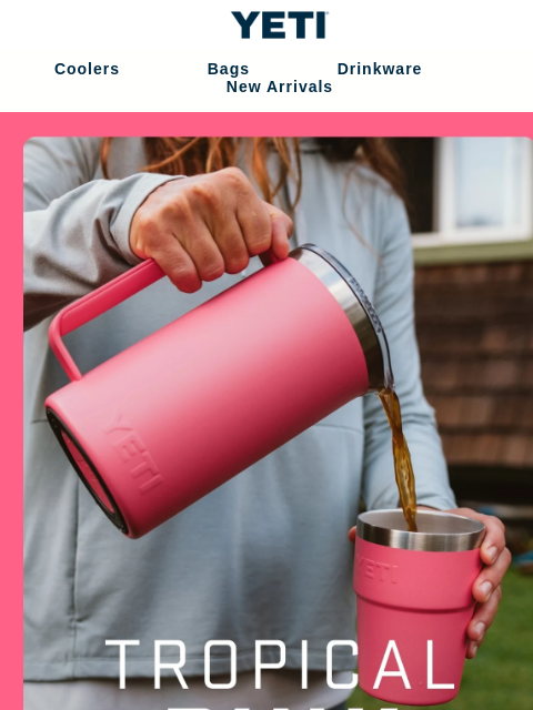 yeti newsletter: Gritty In Pink