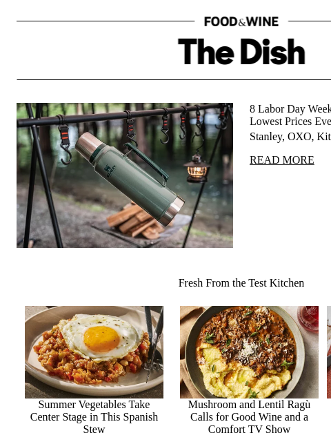 foodandwine newsletter: 8 Labor Day Kitchen Deals at Their Lowest Prices E...