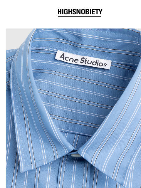highsnobiety newsletter: Shop Acne Studios’ FW25 Country-Inspired Style