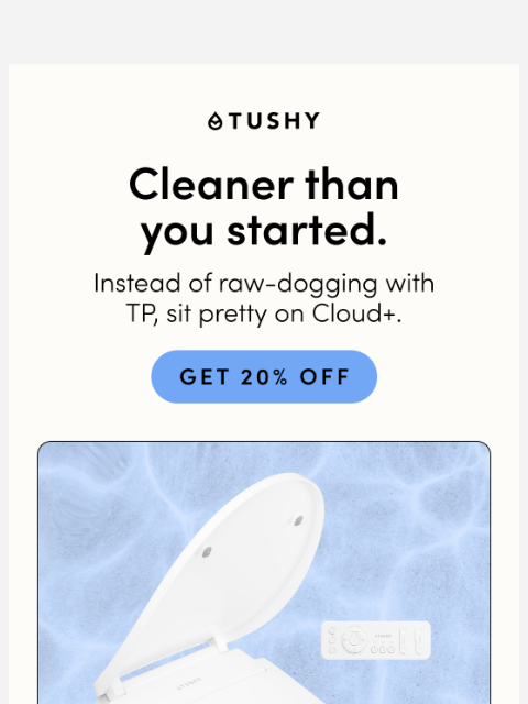 hellotushy newsletter: BRAVE WHITE PANTS COMMANDO