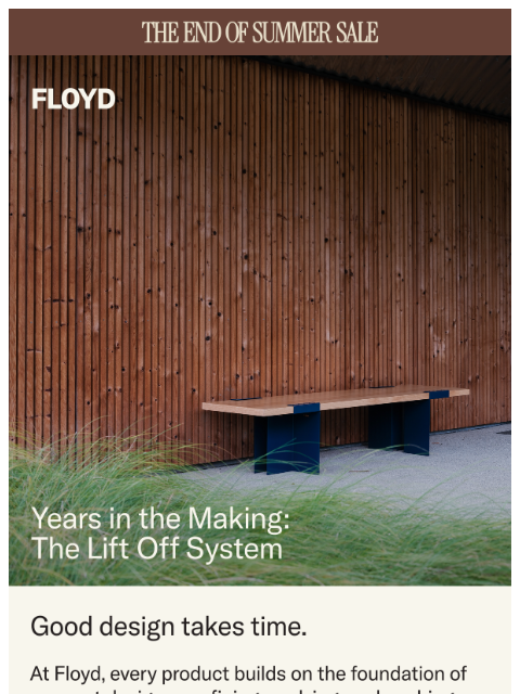 floydhome newsletter: Years in the Making
