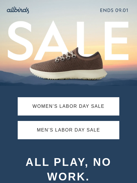 allbirds newsletter: This Sale Won’t Last! 💸