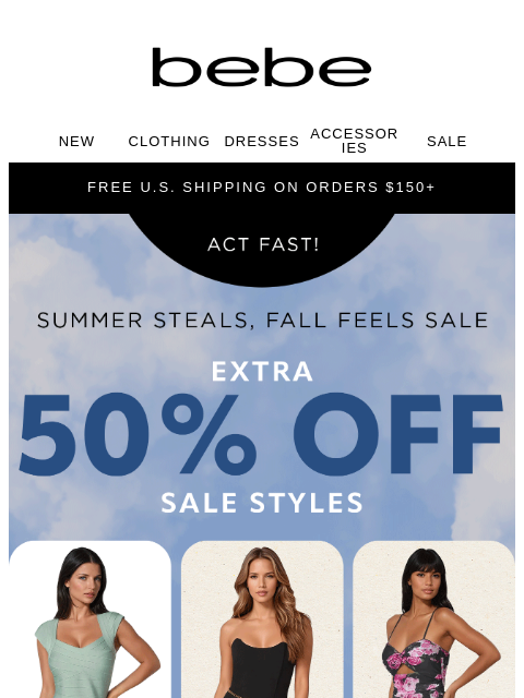 bebe newsletter: Nothing Beats a Jet2 Holiday.. Except for 50% OFF!