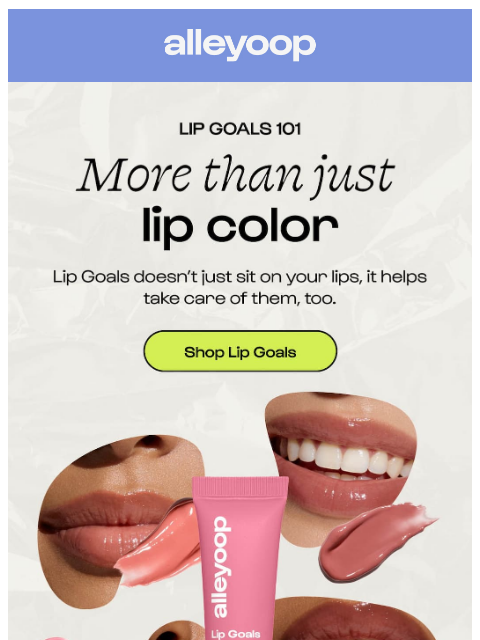 meetalleyoop newsletter: A little lip lesson 💋 ✏️