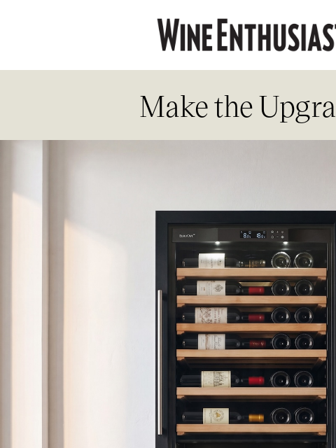 wineenthusiast newsletter: Save Up to 15% on EuroCave This Labor Day