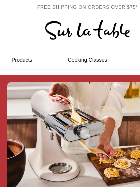 surlatable newsletter: Labor Day spotlight: KitchenAid up to 30% off.