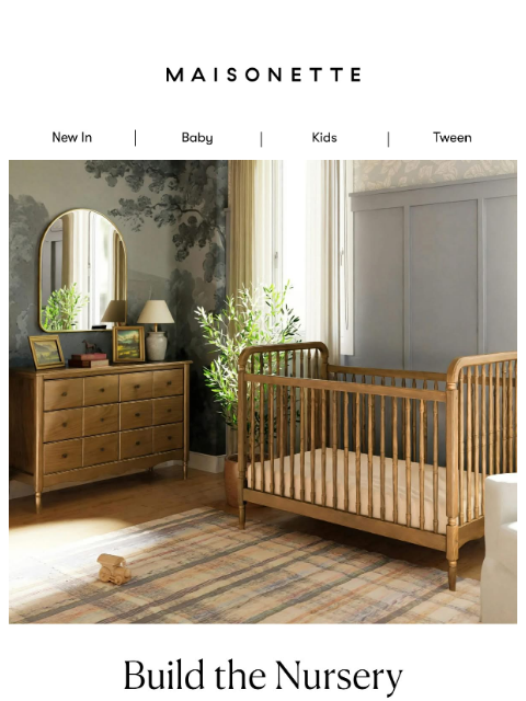 maisonette newsletter: What We'd Put In Our Own Nursery
