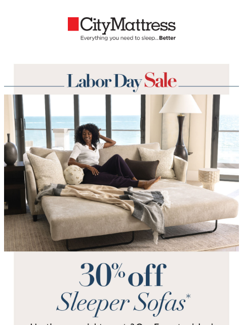 citymattress newsletter: 5-star hosting upgrades, up to 30% off