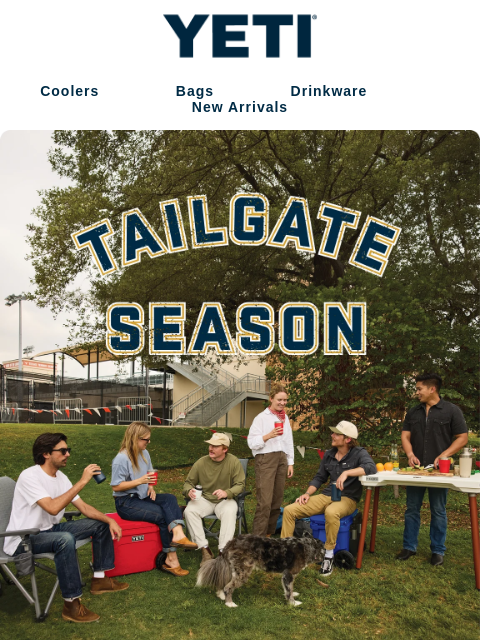yeti newsletter: Tailgate Season Is Here