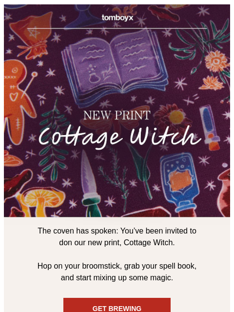 tomboyx newsletter: Summoning all witches 🔮🐈‍⬛🌙