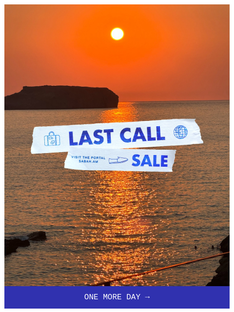 sabah newsletter: Last Chance for Last Call 🍭