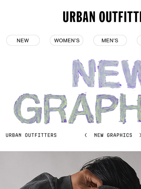 urbanoutfitters newsletter: make moves in new graphics